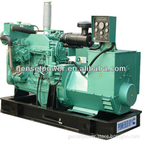 40kw to 300kw Water Cooled Engine Marine Diesel Genset With Cummins Engine